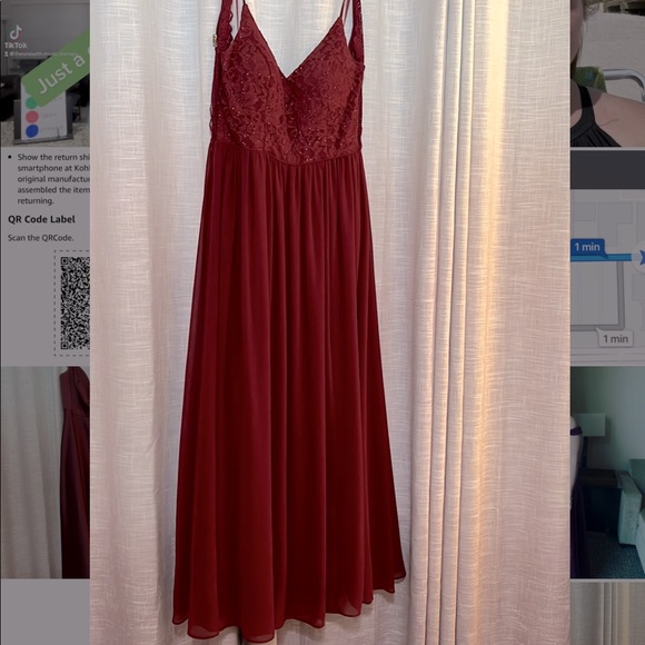 David's Bridal Dresses & Skirts - Bridesmaid dress. Bridal size 14